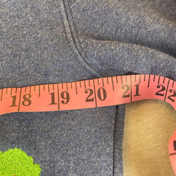 Walt Disney World Embroidered Icons Sweatshirt S Small Blue - Picture 10 of 11